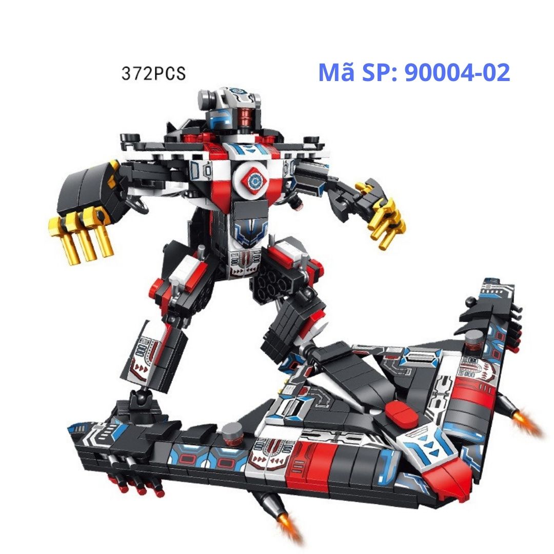 Đồ chơi lắp ráp mô hình ô tô máy bay lâu đài người máy robot thông minh cỡ lớn EASYKIDS giúp trẻ phát triển trí tuệ