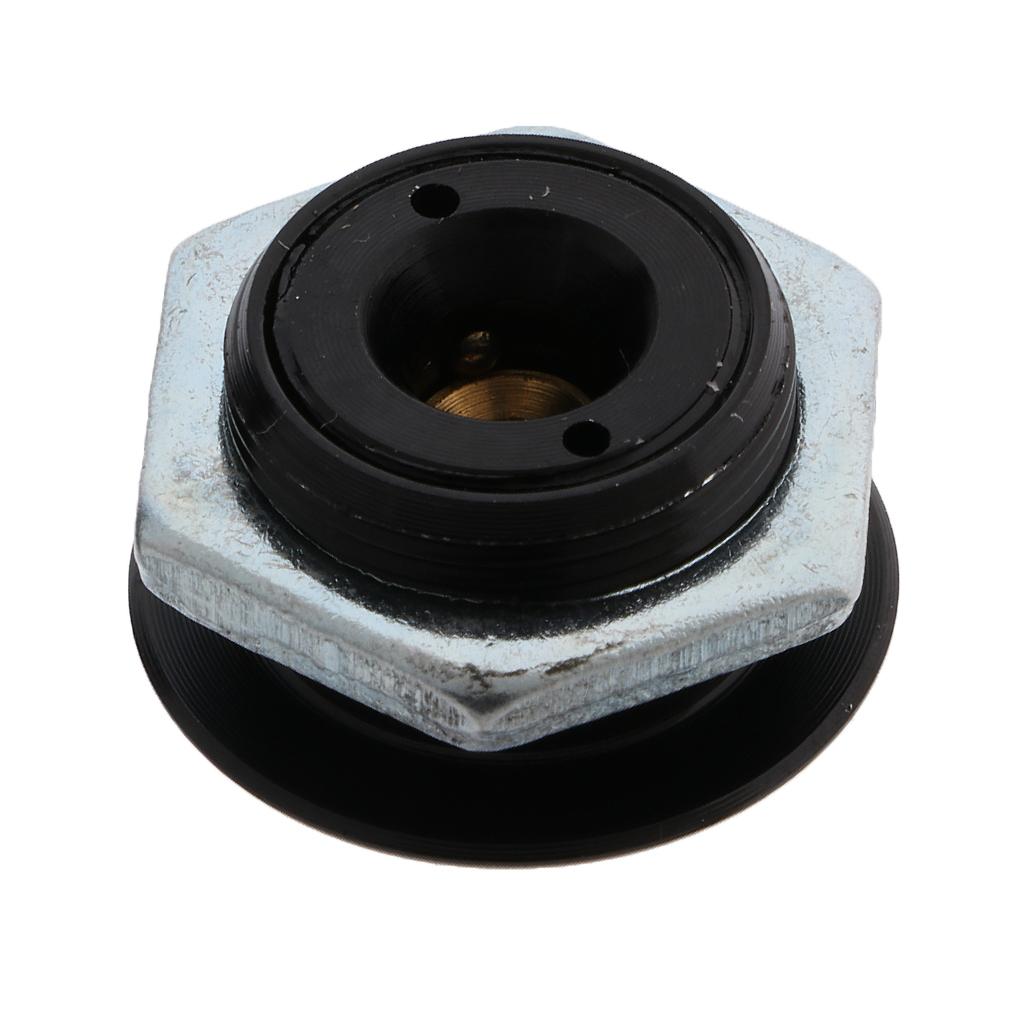 Pair Aluminum Alloy Bonnet Hood Pin Lock Quick Release Universal Black