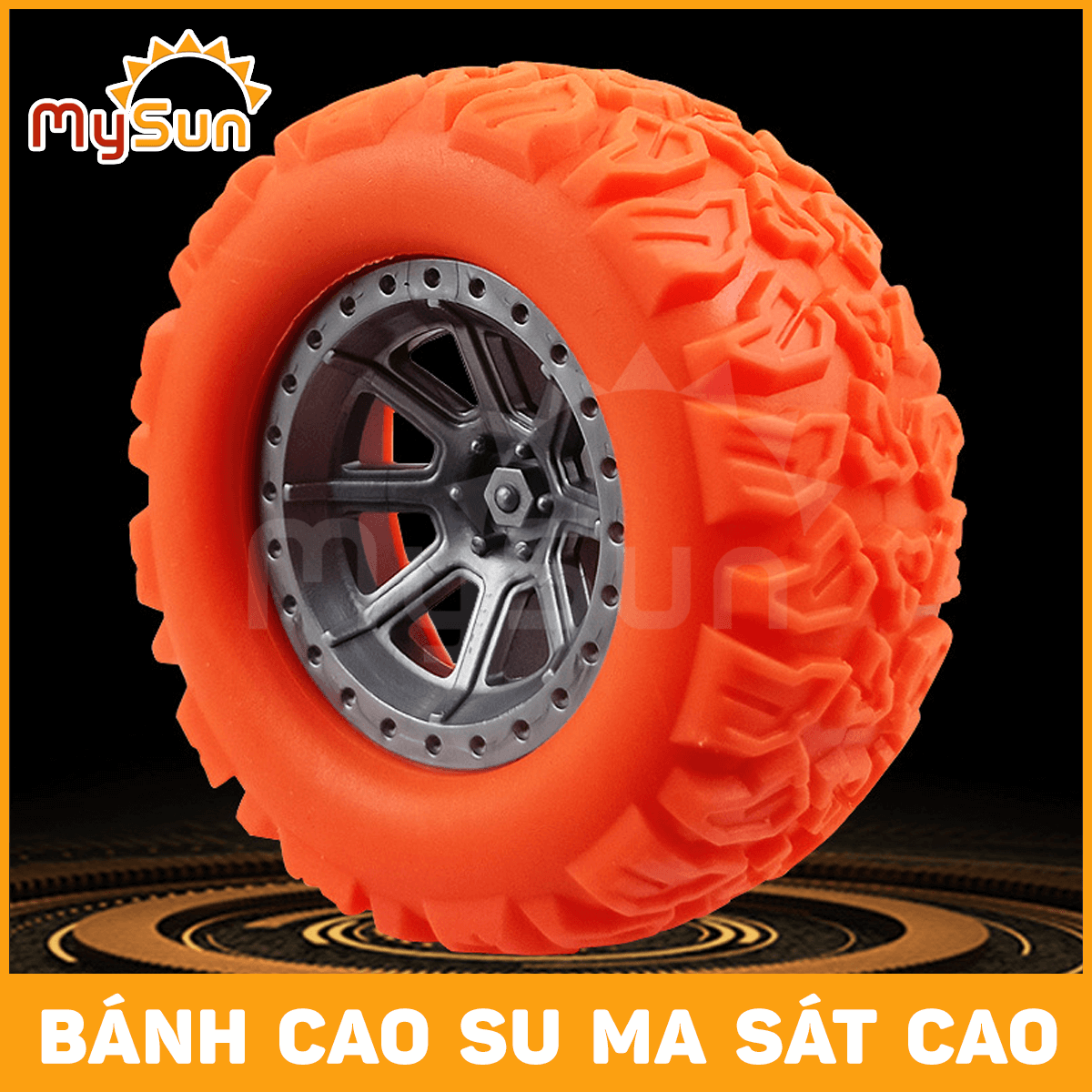Xe ô tô địa hình đồ chơi cho bé oto leo núi 4 bánh giá rẻ MySun