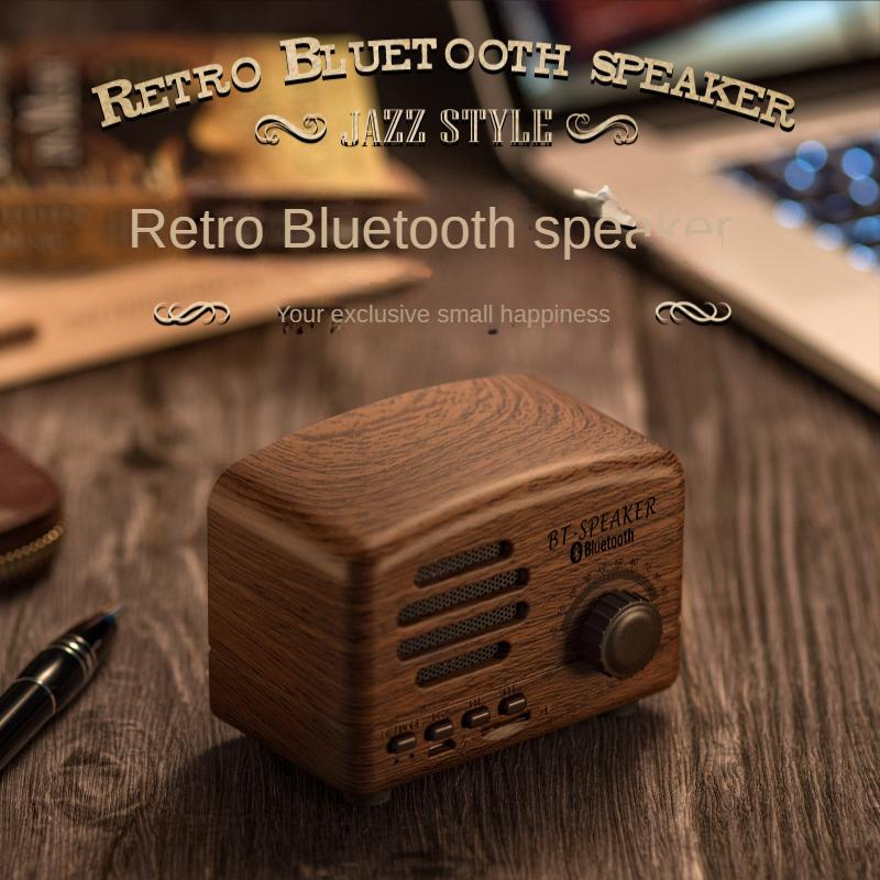 Loa Bluetooth Âm Thanh Nhỏ Prince Mini Card Radio Không Dây Retro Nhỏ Âm Thanh Nổi Di Động Ngoài Trời Loa Caixa de Som Màu sắc: Hồng