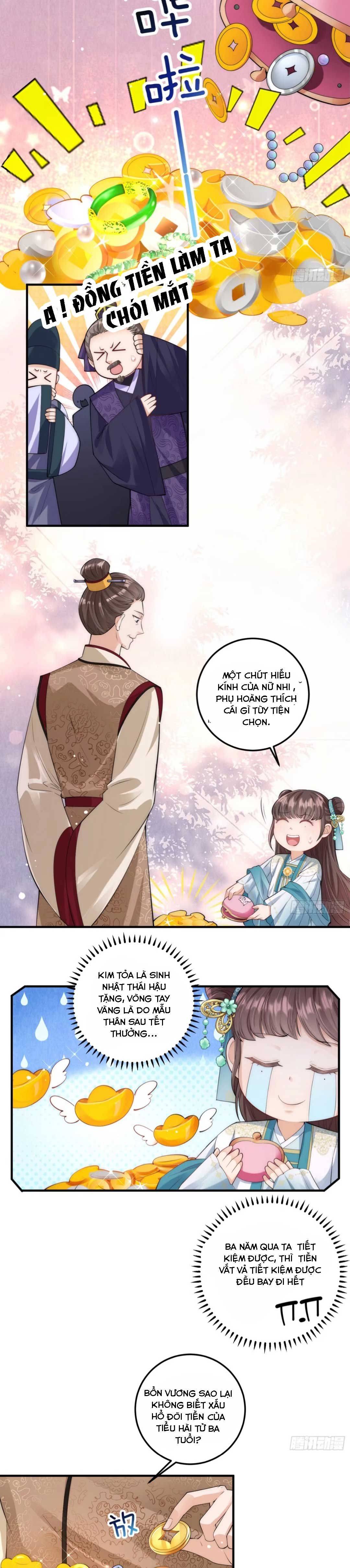 đoàn sủng công chúa ba tuổi rưỡi chapter 8 9