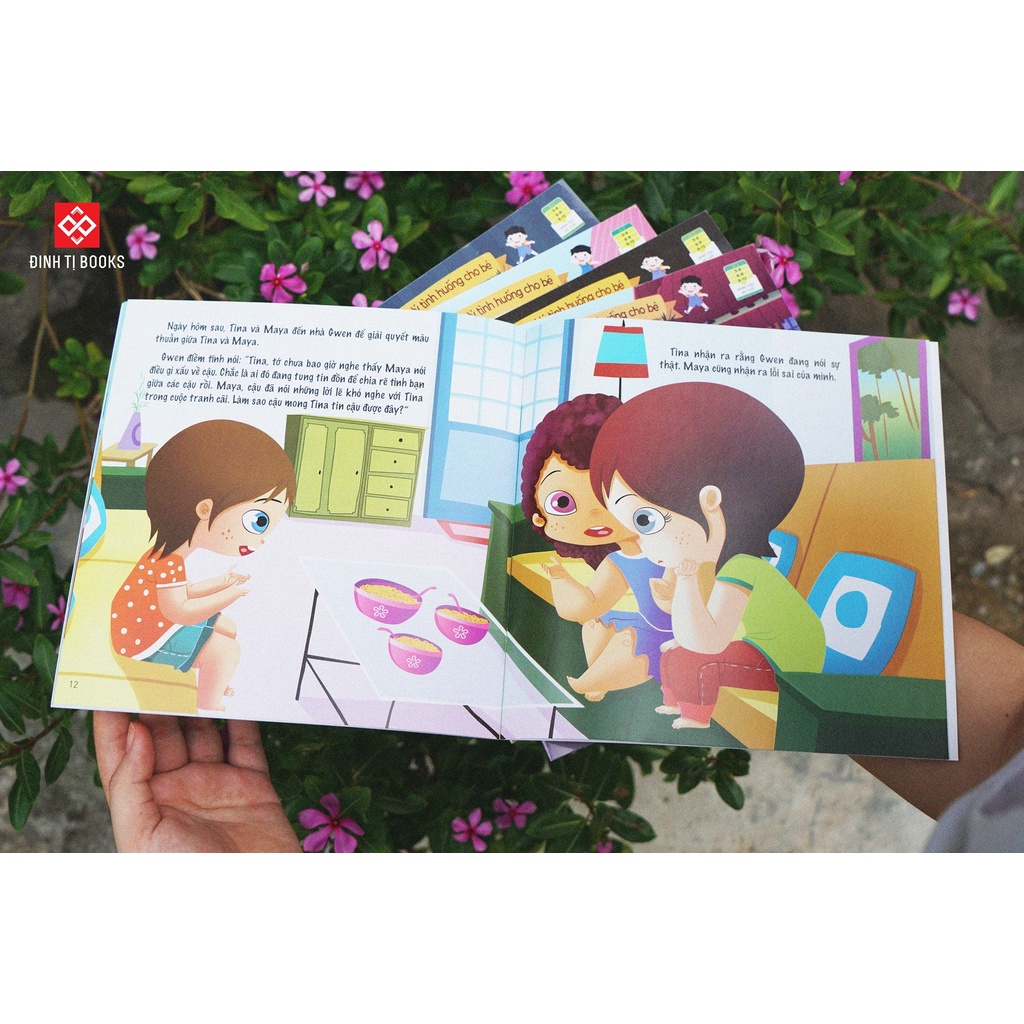 Sách - Kỹ Năng Xử Lý Tình Huống Cho Bé - Giảng Hòa, Dễ Thôi Mà