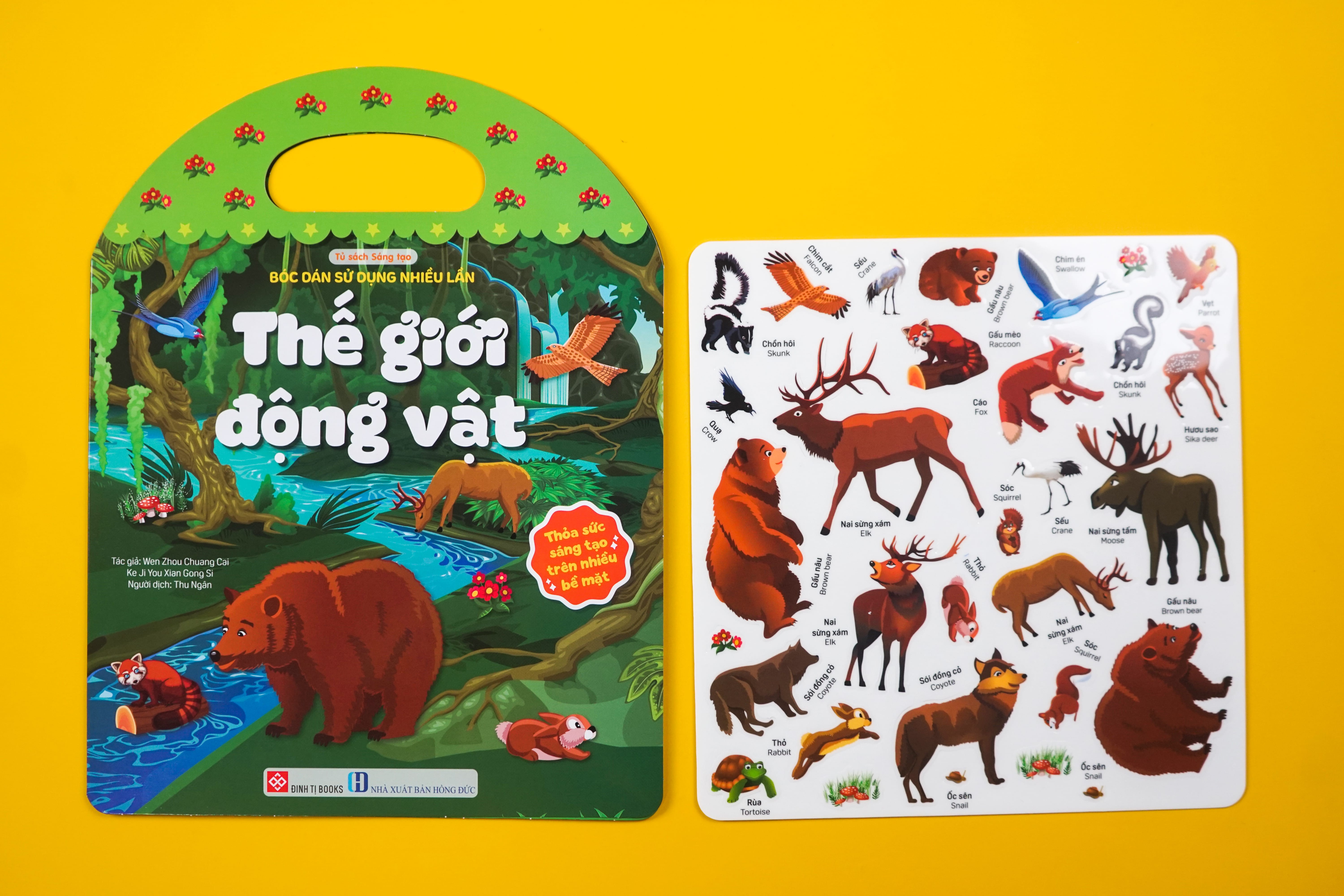 Sách Tủ Sách Sáng Tạo - Bóc Dán Sử Dụng Nhiều Lần - ảnh 3