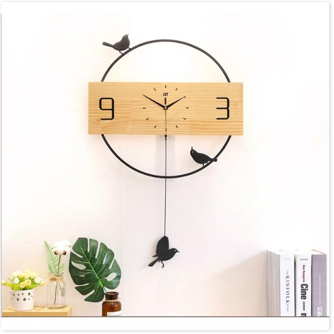 ĐỒNG HỒ TREO TƯỜNG QUẢ LẮC chú chim