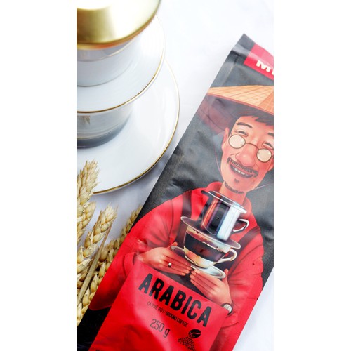 Arabica - Cà Phê Rang Xay Mr Viet Túi 250g