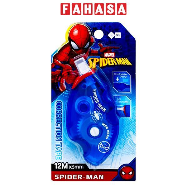 Bút Xóa Kéo Spider-Man - 12m x 5mm - iiGEN IG3122