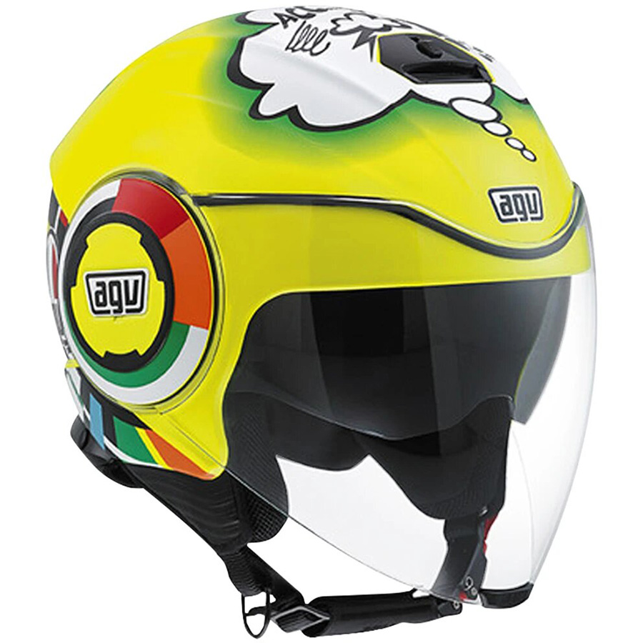 Nón Bảo Hiểm Blade AGV E2205 Top DD Misano 2011 - Hàng Chính Hãng