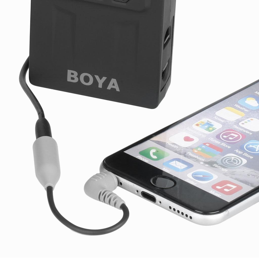 2Pcs 3.5mm Microphone Adapter Cable Converter for iPhone Samsung Android