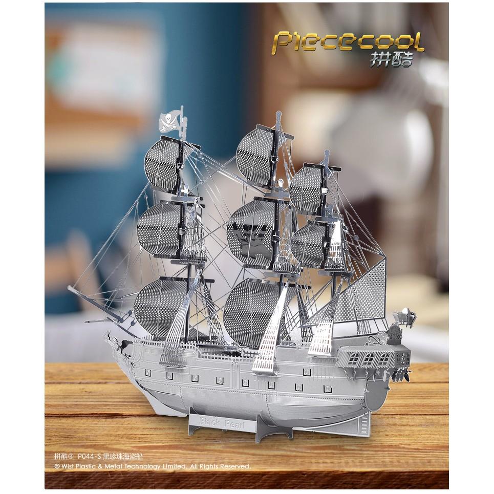 Mô Hình Lắp Ráp 3d Tàu Buồm Ngọc Trai Đen - Piececool !