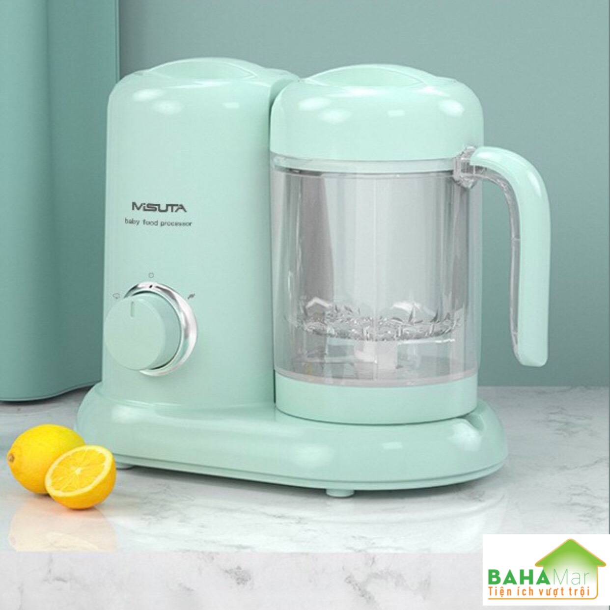 MÁY ĐA NĂNG NẤU THỨC ĂN DẶM CHO BÉ "BAHAMAR" làm thức ăn dặm cho bé nhanh và thuận tiện, sạch sẽ và chuyên biệt