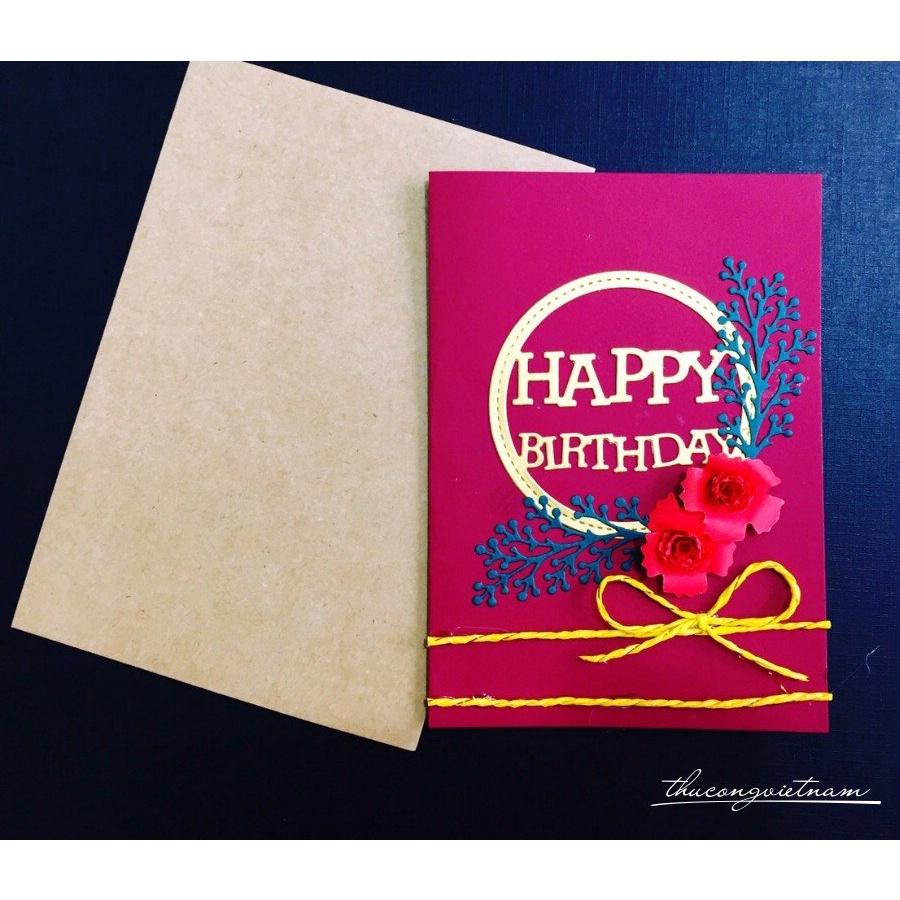 Thiệp "Happy Birthday" - 10x15cm