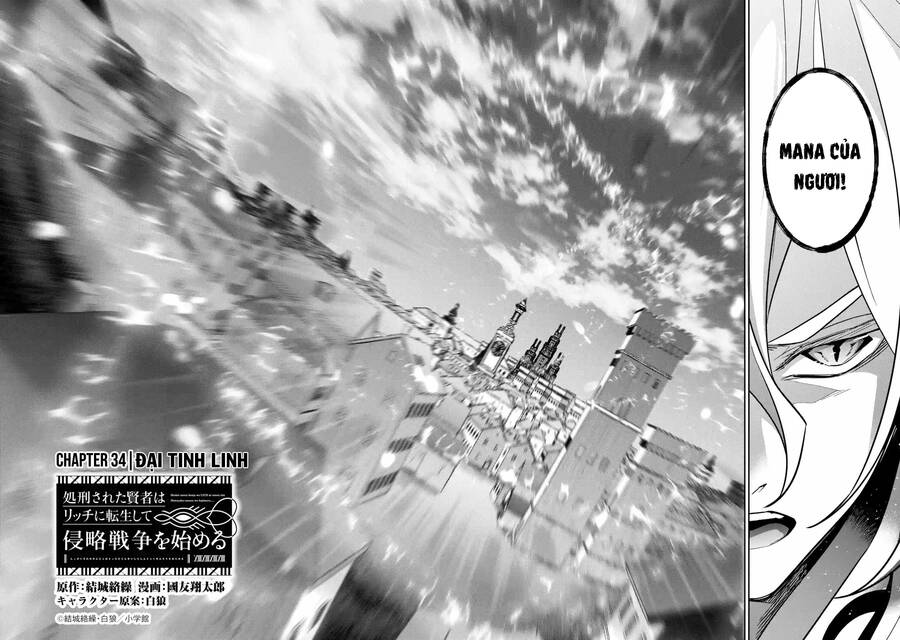 tôi, hiền nhân bị xử tử hình, đã được tái sinh lại thành một lich, và chiến tranh xâm lược bắt đầu chapter 34 2