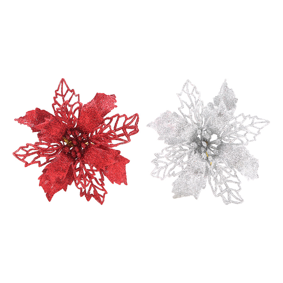 Combo 2 Bông Trạng Nguyên Trang Trí Noel - Màu Ngẫu Nhiên