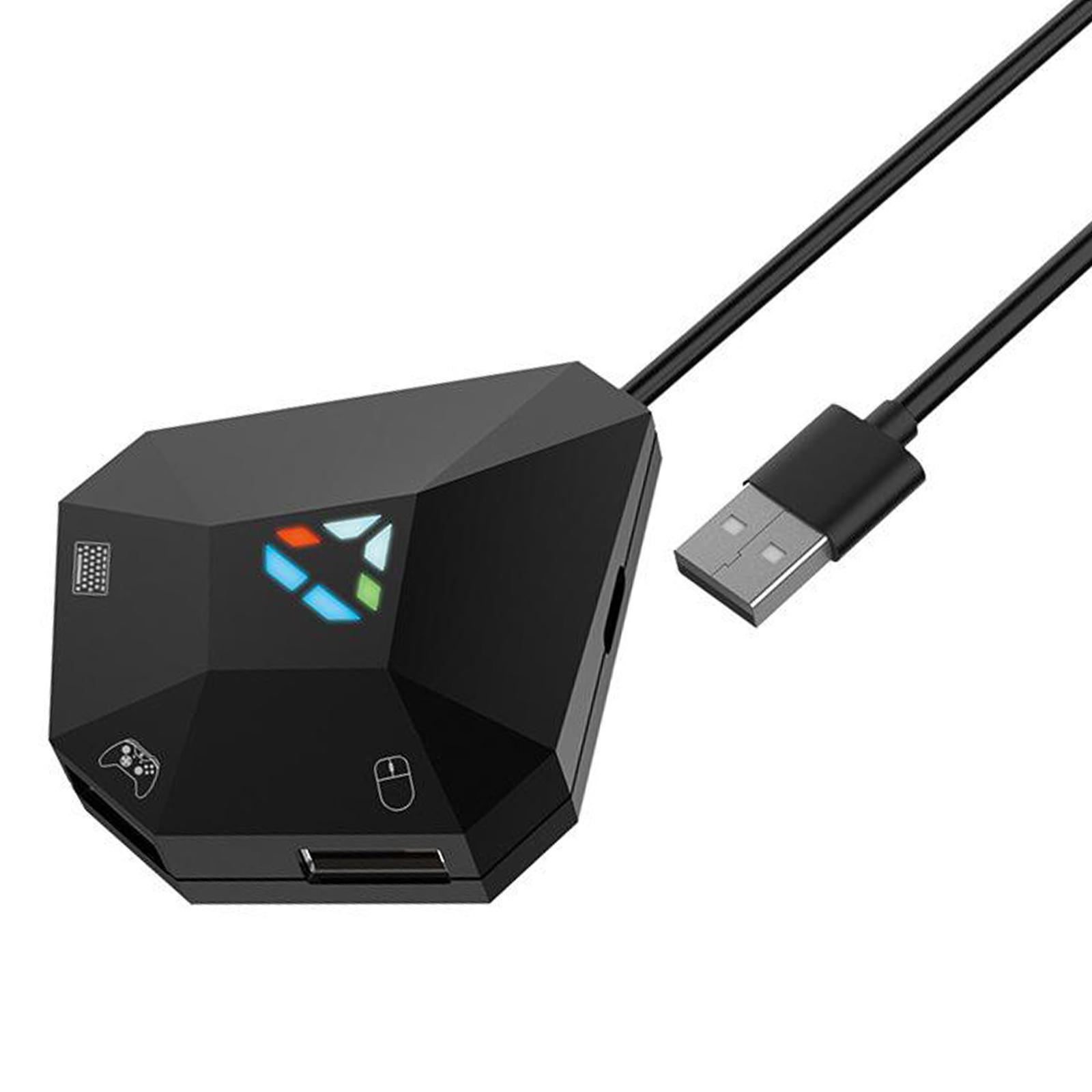 Black USB Keyboard & Mouse Converter for N-Switch Accessories