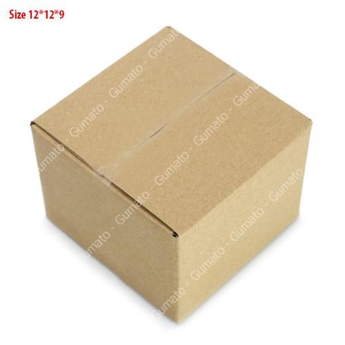 Hộp giấy P21 size 12x12x9 cm, thùng carton gói hàng Everest