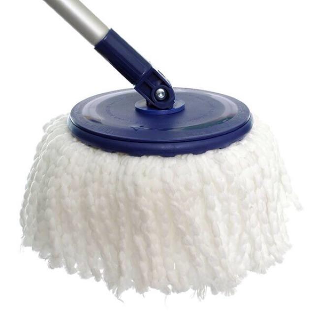 BỘ LAU NHÀ 360 OMEGA MOP NHẬP KHẨU TAIWAN ( 1 THÂN CÂY + 2 BÔNG LAU + 1 THÙNG LAU) ( QÙA TẶNG)