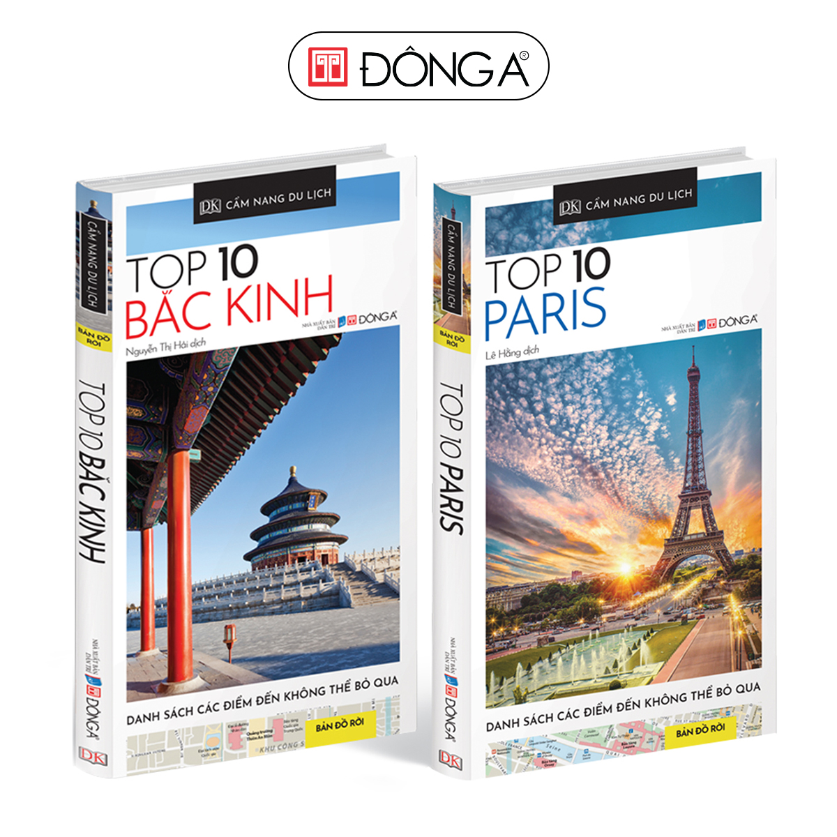Combo 2 cuốn Cẩm nang du lịch - Top 10