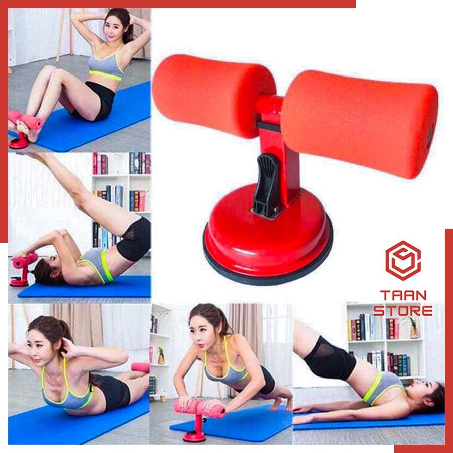 Dụng Cụ Tập Cơ Bụng Eo Gym Đồ Dùng Thể Thao Tại Nhà Đa Năng Có Đế Hút Chân Không Trụ Chữ T