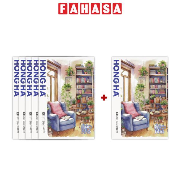 [MUA 5 TẶNG 1] Tập Học Sinh South Star Góc Nhỏ - 4 Ô Ly - 200 Trang 80gsm - Hồng Hà 0767 - Mẫu 1