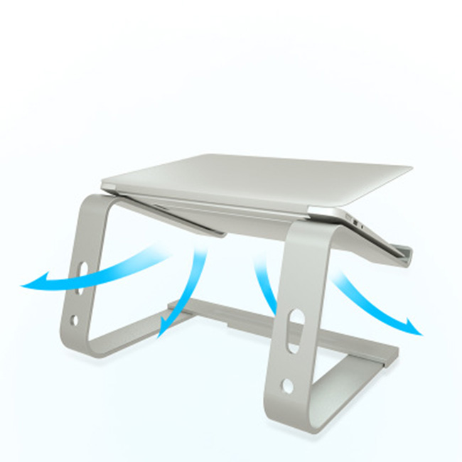 Giá đỡ laptop stand nhôm cho máy tính xách tay- Hàng chính hãng