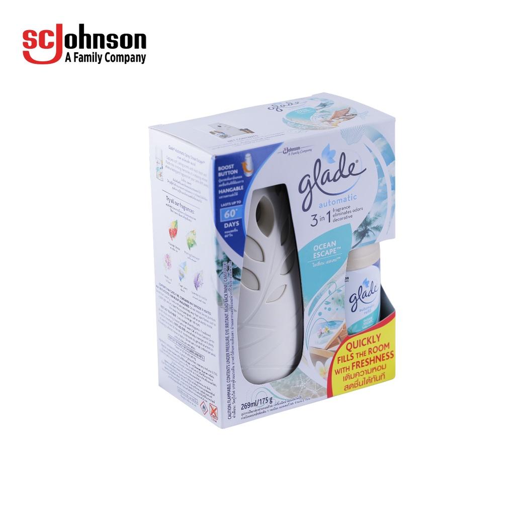 GLADE Xịt thơm phòng tự động Hương Biển Phiêu Bồng 175g