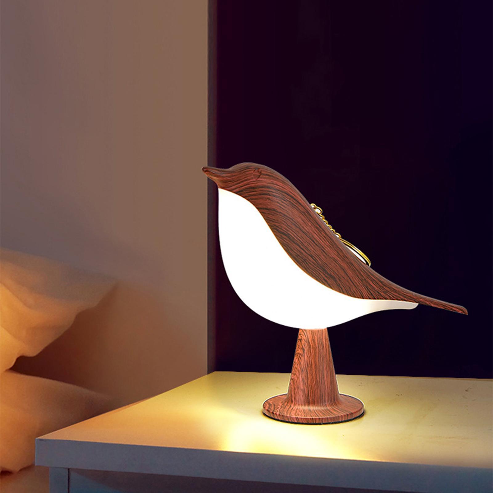 Table Lamp LED Nightlight Remote Control Bedroom Dimmable USB Desktop Light