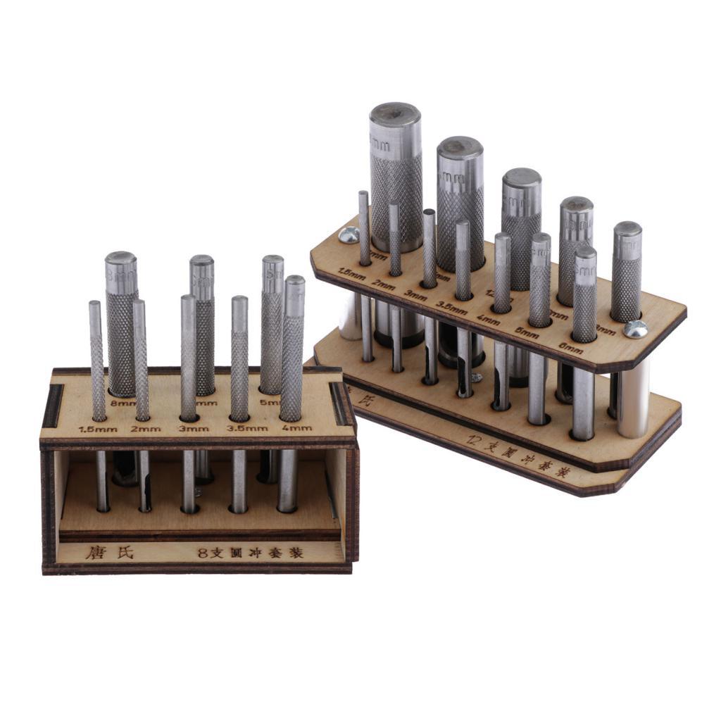 DIY Hollow Hole Leather Punch Cutting Craftstool Punch Cutter Tools for Belt