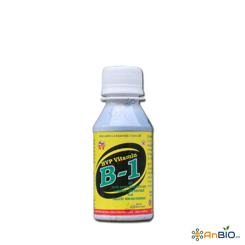 PHÂN BÓN LÁ ĐẶM ĐẶC CAO CẤP NT-VITAMIN B1 Chai 100ml Chuyên Phong lan và Hoa kiểng