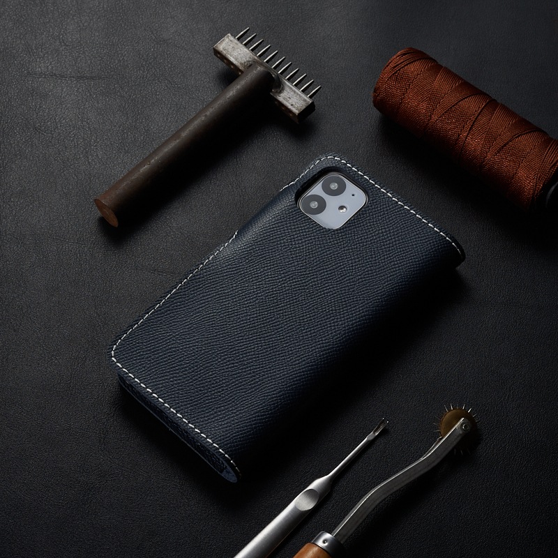 Bao Da dành cho iphone 11 Da Bò Safiano