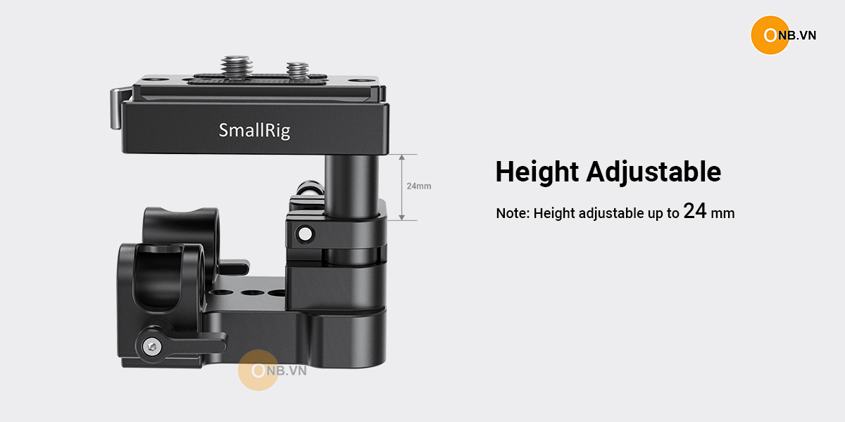 SmallRig Baseplate 15mm Rail code 2092b new 2023