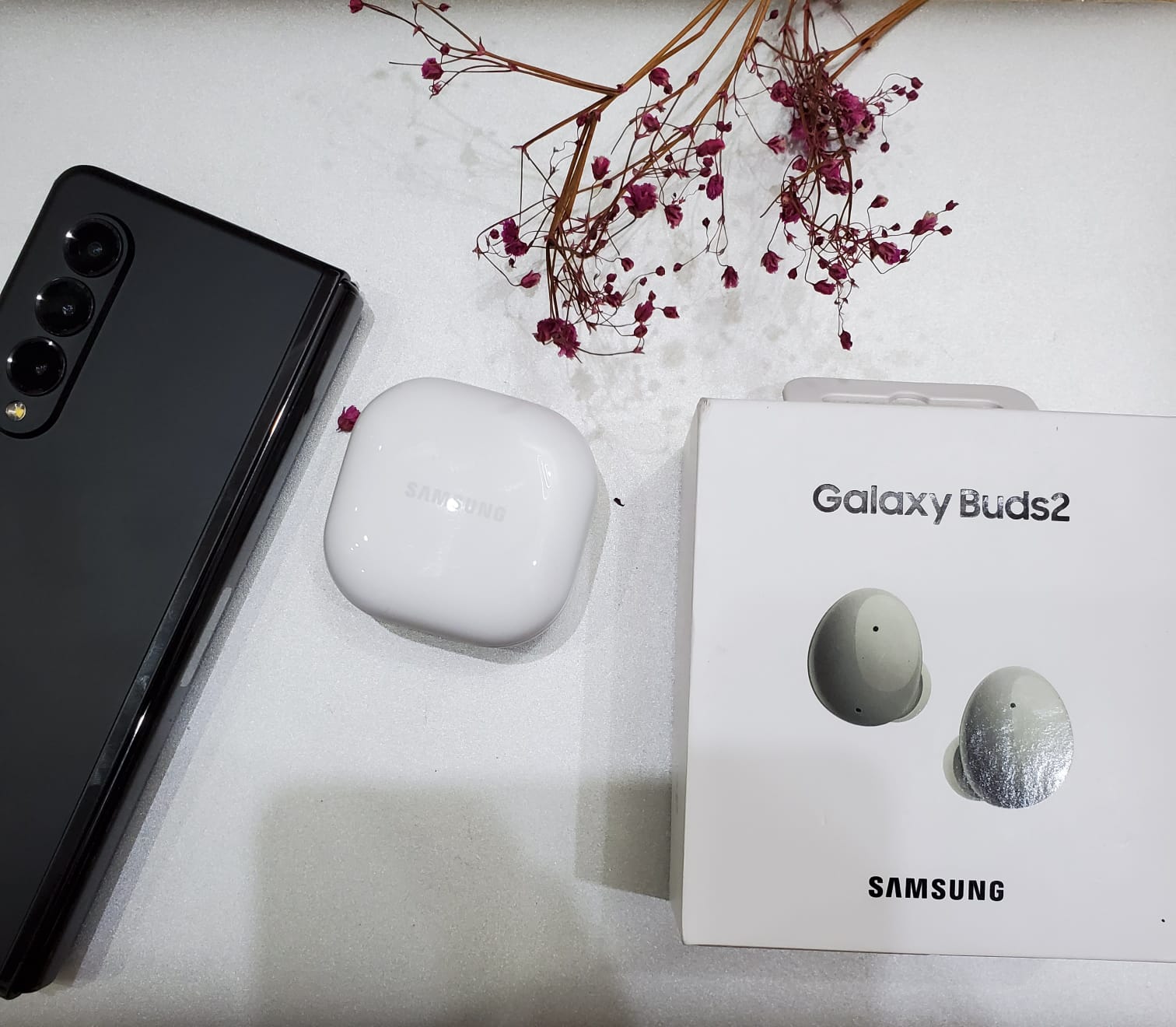 Tai nghe Bluetooth True Wireless Samsung Galaxy Buds 2 - Hàng Chính Hãng