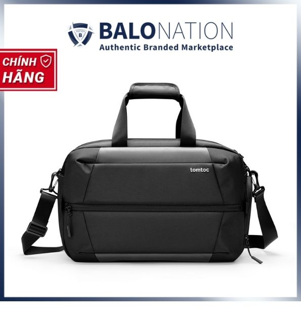 Túi Du Lịch Chống Nước TOMTOC  NAVIGATOR-T31 Travel Duffel Black T31M1D1 - Hàng Chính Hãng