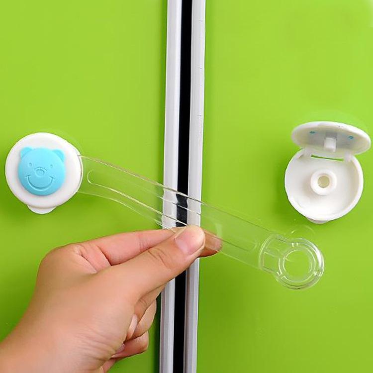 Khóa An Toàn Cho Bé Chốt Khóa Cài Ngăn Kéo Tủ Lạnh An Toàn H045
