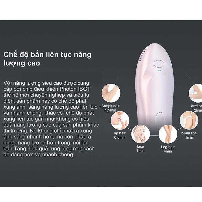 Máy triệt lông, trẻ hoá da công nghệ IPL, hiệu suất cao super Photon NanoTime B62F Nhật Bản