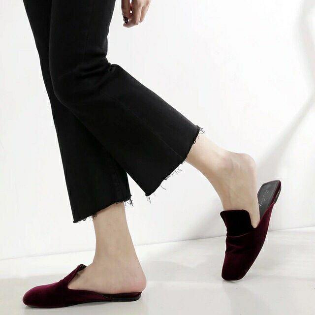 Quần skinny jean ống loe,quần bò giấy ống loe