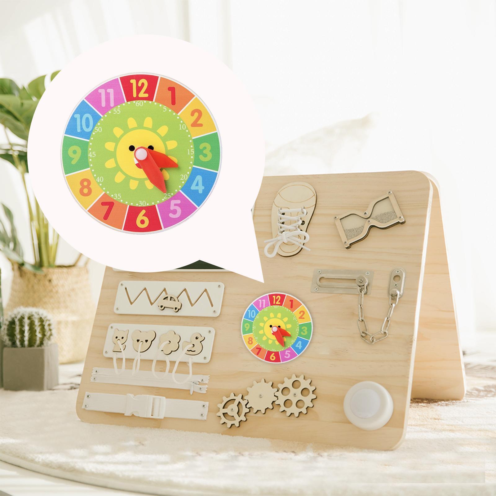 Montessori Sensory Board Parts Educational Learning Toy for Preschool Gifts