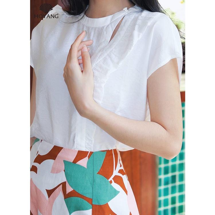 Áo Sơ Mi Cổ Tàu Xinh Xắn HOYANG AHY33