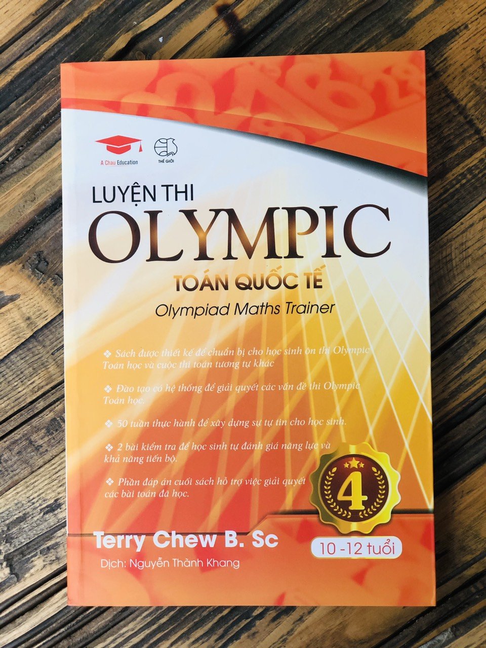 Sách: Combo 6 cuốn Luyện thi Olympic Toán quốc tế - Tổng hơp đề thi Toán cho trẻ từ 7-15 tuổi