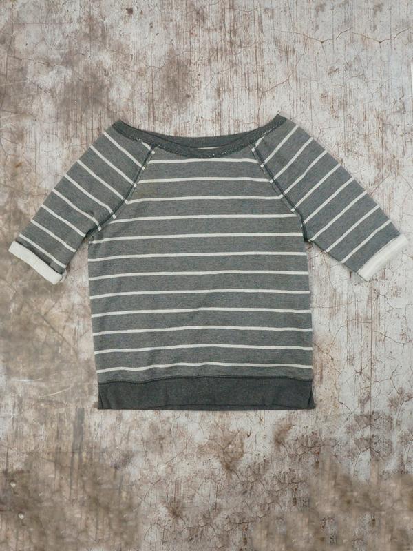 ÁO THUN NỮ AERIE OFF SHOULDER FLEECE TEE - SIZE S