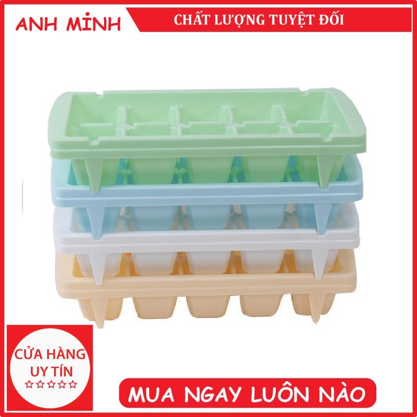 Khay làm đá  10 viên - Màu ngẫu nhiên