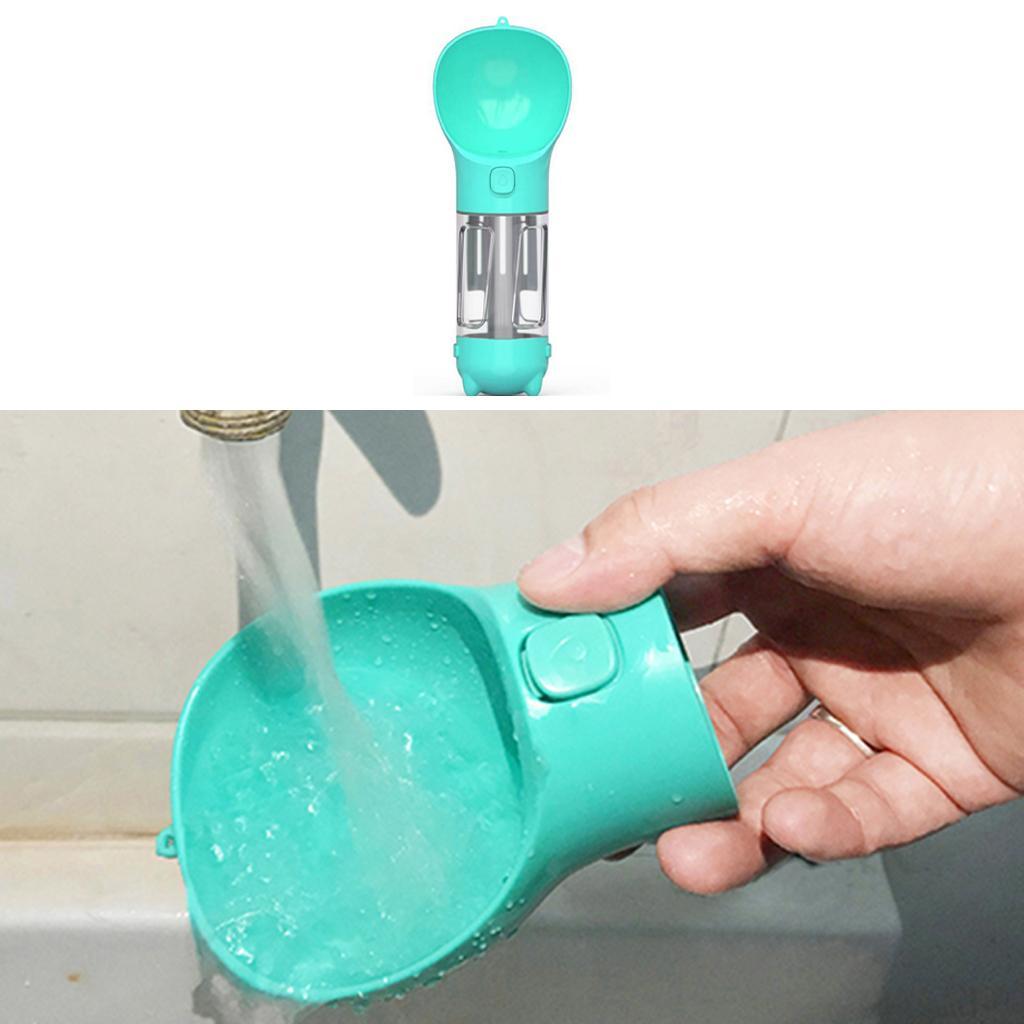 Dog Water Bottle Lightweight Cat Dispenser Bowl Feeder for Walking