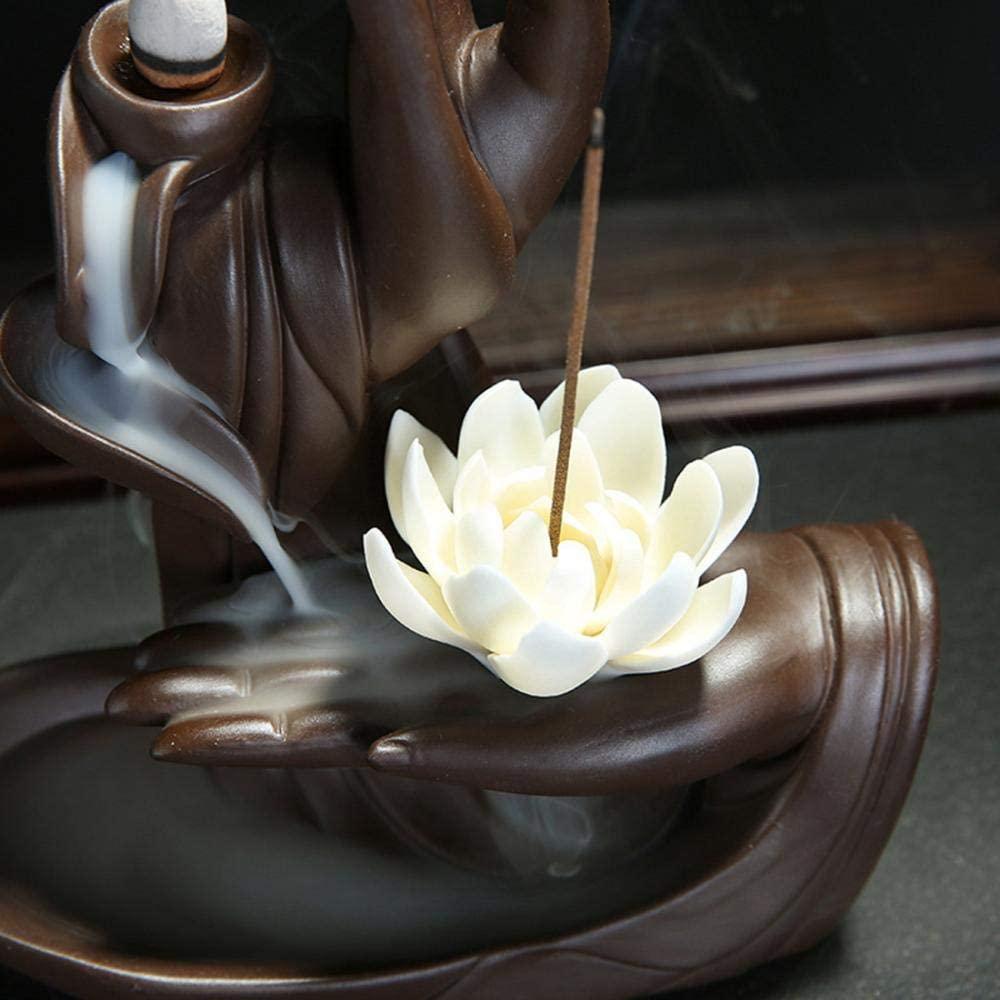 Lư hương thác nước chảy ngược 10 lư hương hình hoa sen