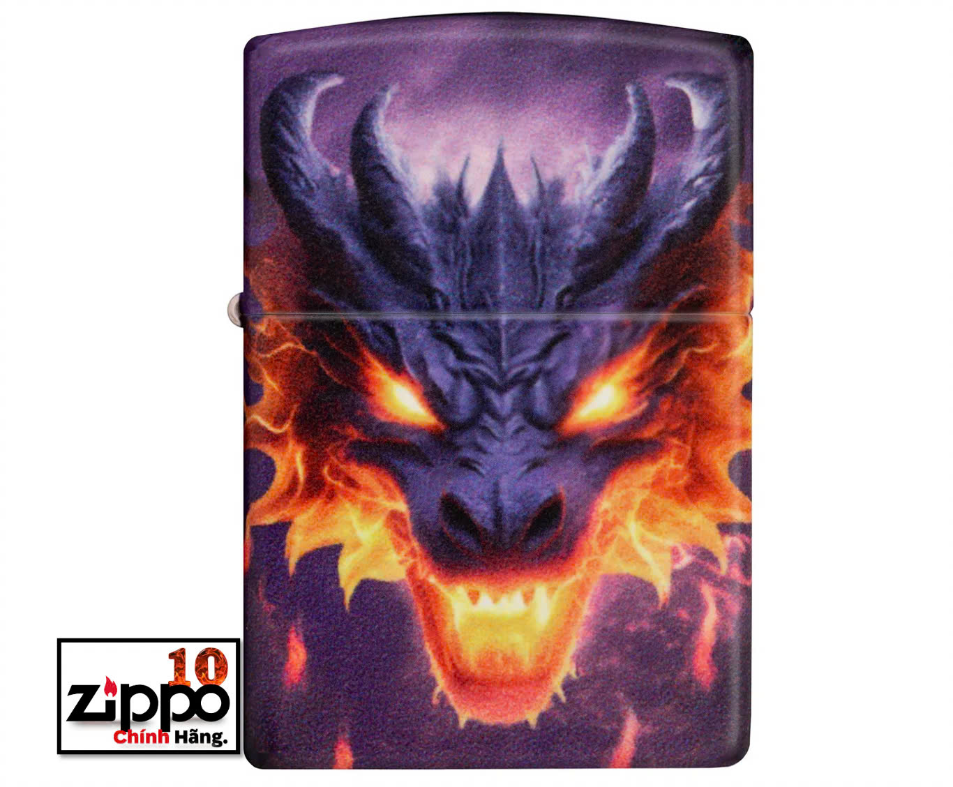 Bật lửa Zippo 46251 Glowing Dragon Design - Chính hãng 100%
