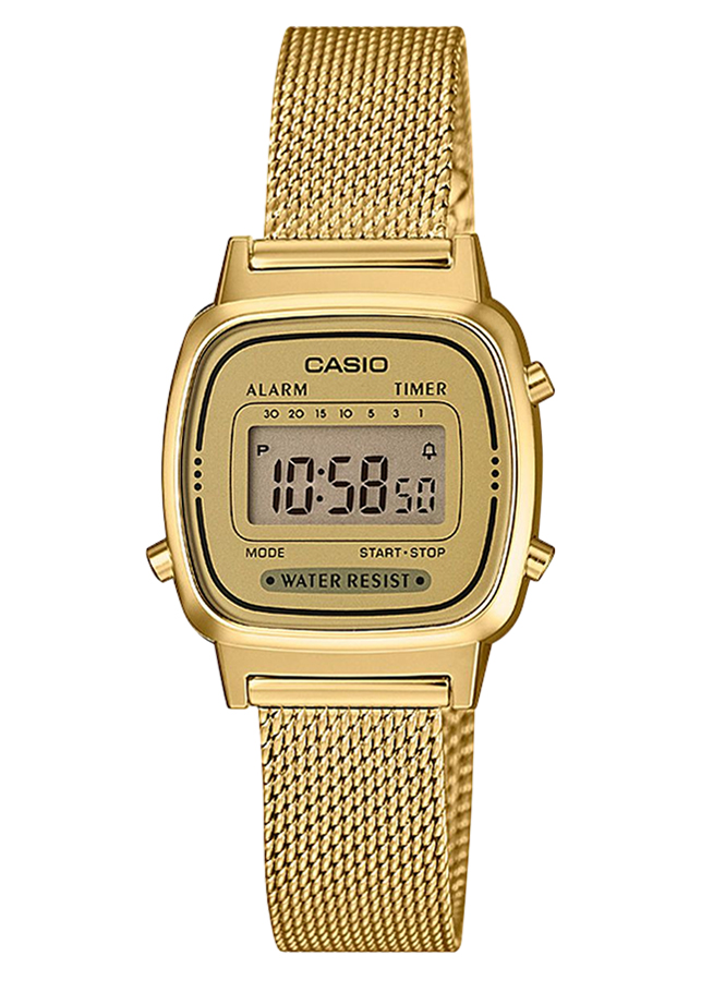 Đồng Hồ Casio Nữ Dây Thép LA670WEMY-9DF