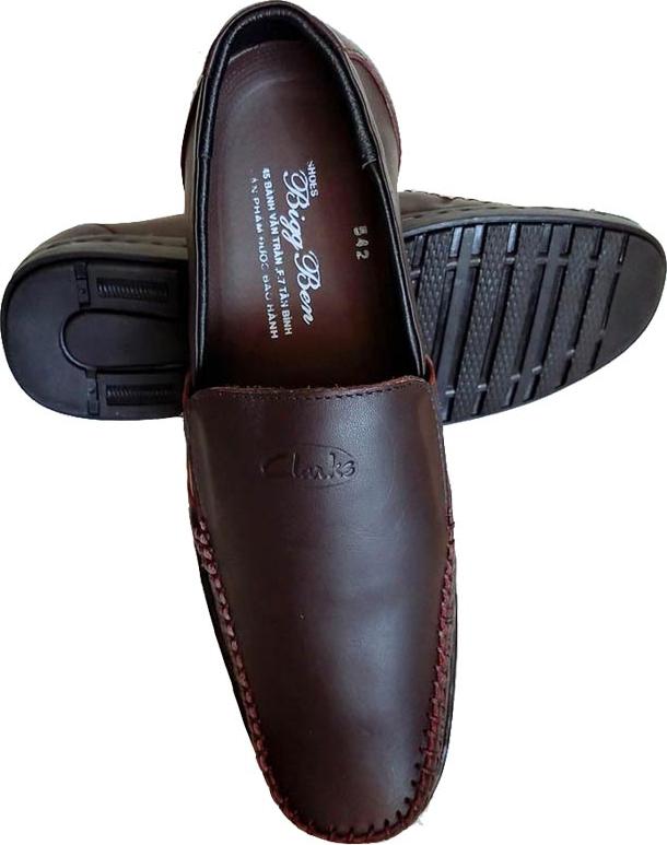 Giày Mọi Nam BIGGBEN Da Bò Thật Cao Cấp GM139