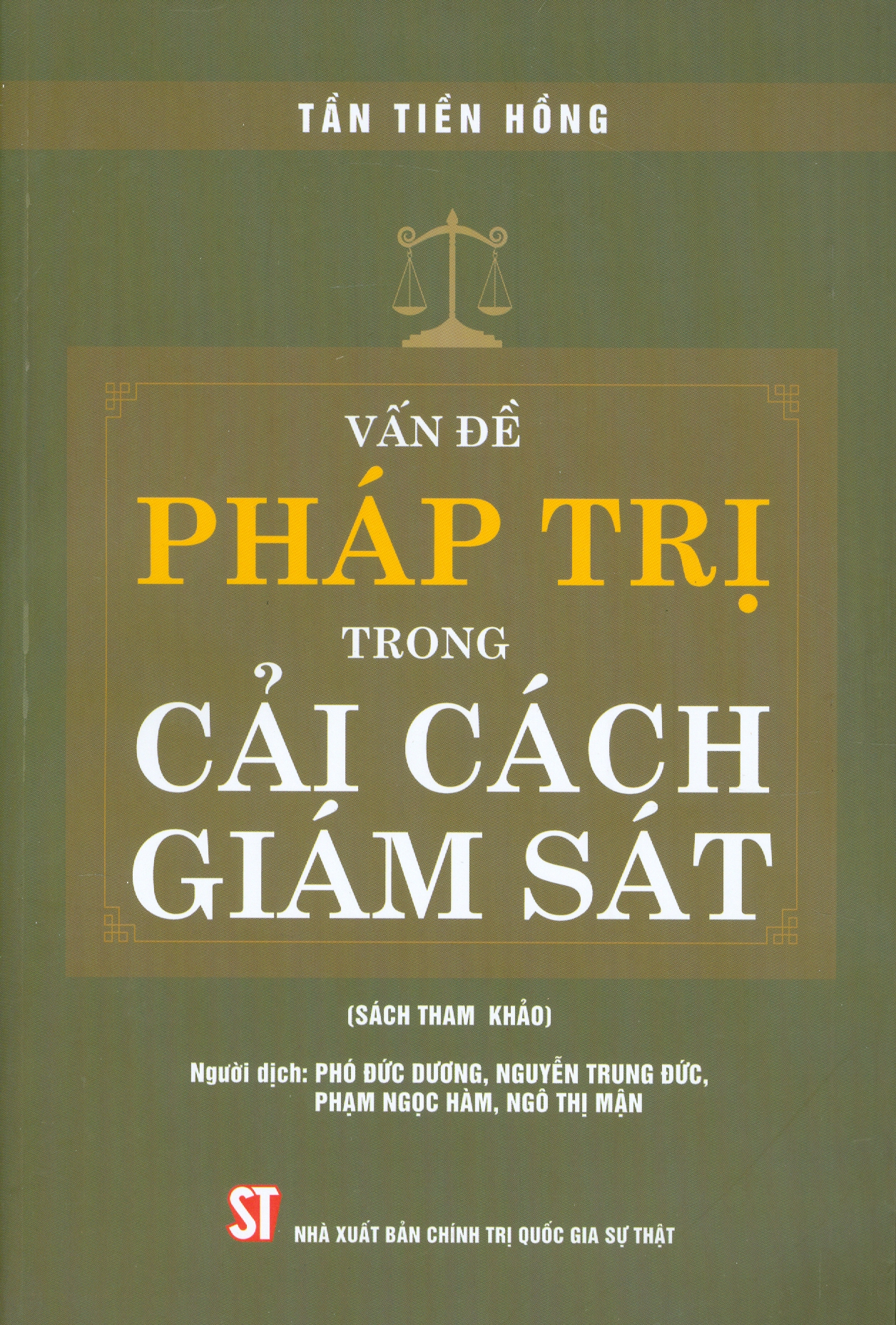 Vấn Đề Pháp Trị Trong Cải Cách Giám S... (Sách tham khảo)