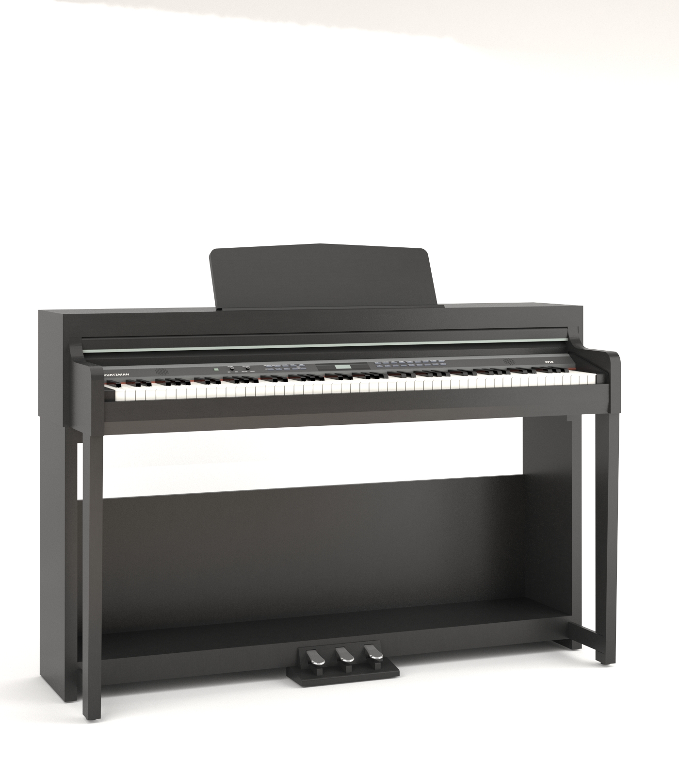Đàn Piano điện cao cấp/ Home Digital Piano - Kzm Kurtzman K710 - Màu đen - Hàng chính hãng