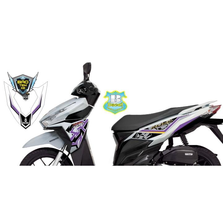 Tem rời dán xe vario 2017 dán xe trắng - Bi Decal