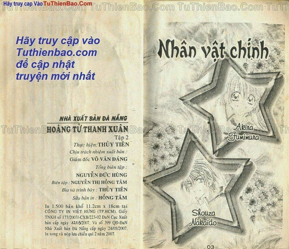 hoàng tử thanh xuân chapter 2 3