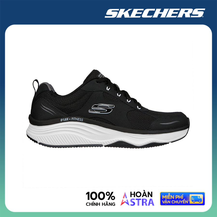 Skechers Nam Giày Thể Thao D'Lux Fitness - 232359-BKW